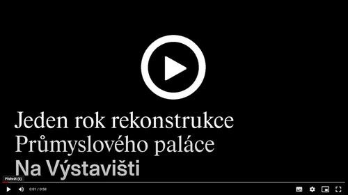 Rekonstrukce Průmyslového paláce, rok 2022